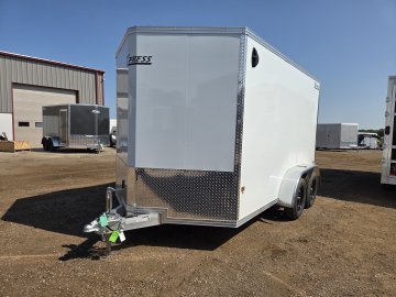 7'x12' Alcom Enclosed Cargo 7x12 Xpress 79"
