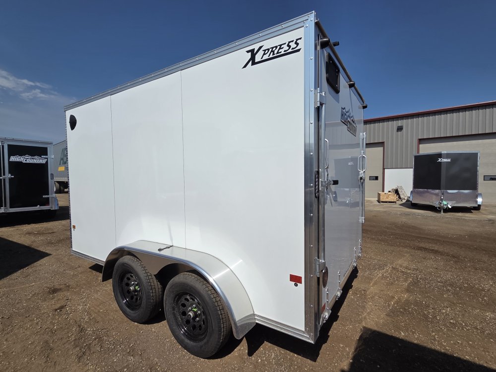 7'x12' Alcom Enclosed Cargo 7x12 Xpress 79"