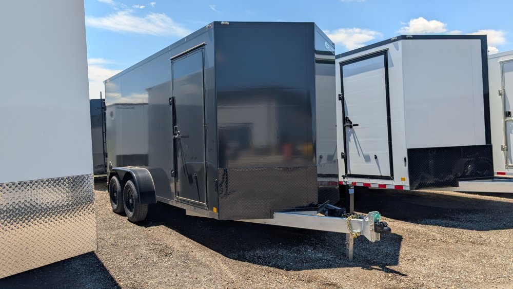 7'x16' CellTech Enclosed Cargo 7x16TA3 84"