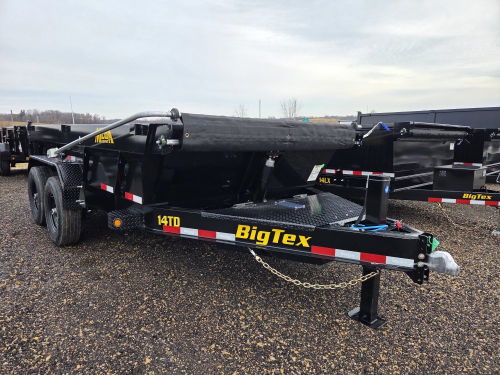 7'x14' Big Tex Dump 14TD-14 2'