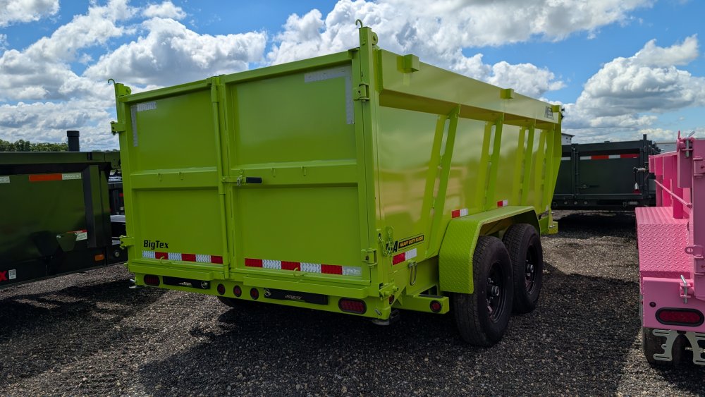 7'x14' Big Tex Dump 14TD-14 4'