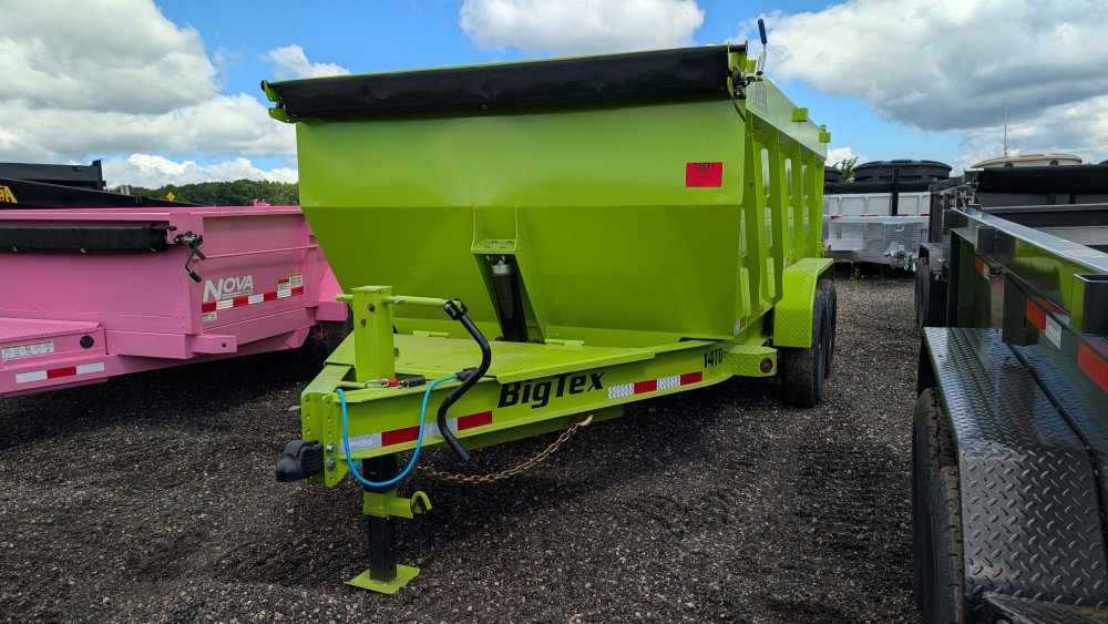 7'x14' Big Tex Dump 14TD-14 4'