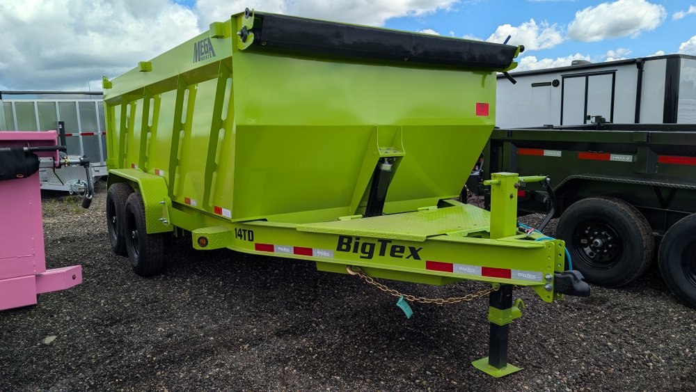 7'x14' Big Tex Dump 14TD-14 4'
