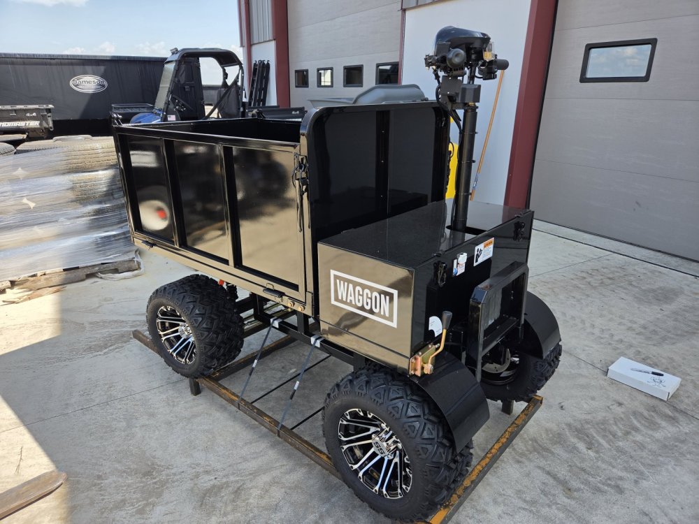 WAGGON Hydraulic Series 1200W Electric Utility Cart
