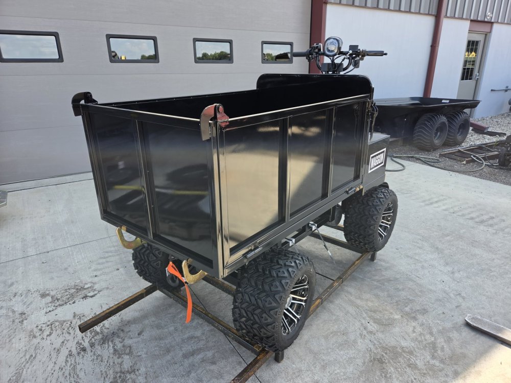WAGGON Hydraulic Series 1200W Electric Utility Cart