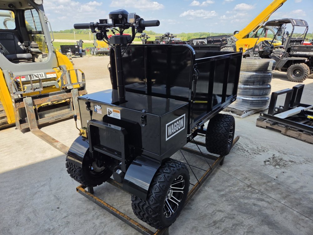 WAGGON Hydraulic Series 1200W Electric Utility Cart