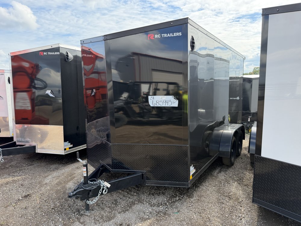 7'x14' RC Trailers Enclosed Cargo D714TA2 84"