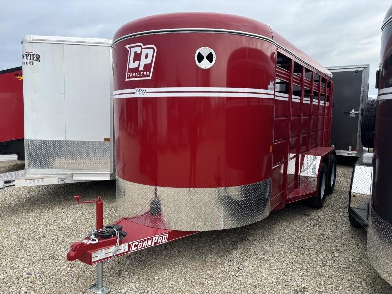2025 CornPro SB-16 6S Livestock / Horse Trailer 6x16