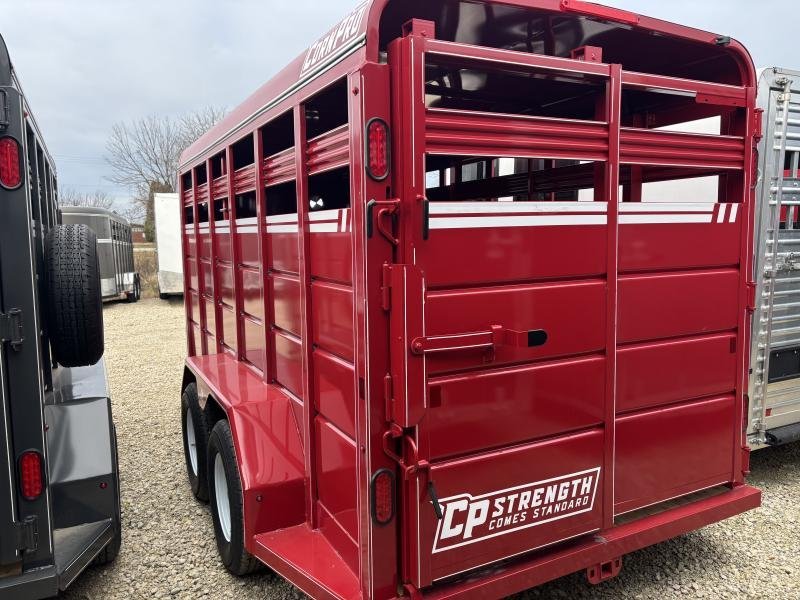 2025 CornPro SB-16 6S Livestock / Horse Trailer 6x16
