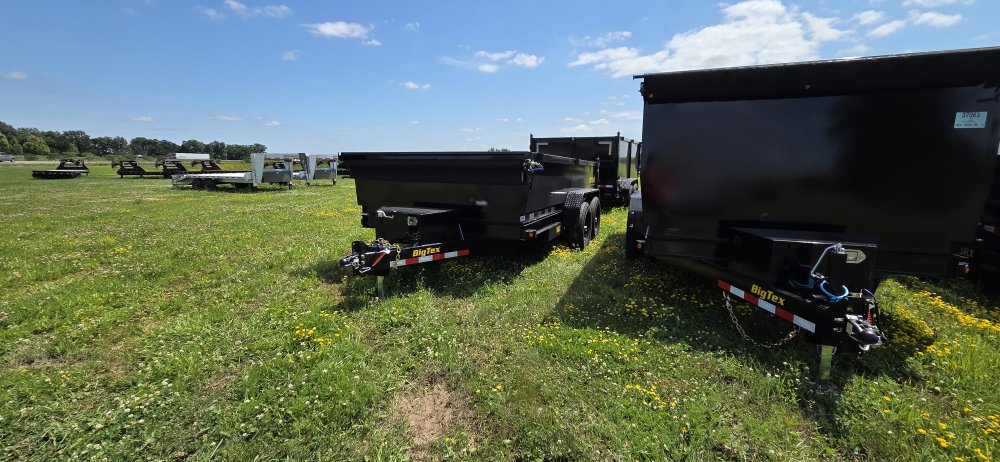 7'x14' Big Tex Trailers Dump 2'