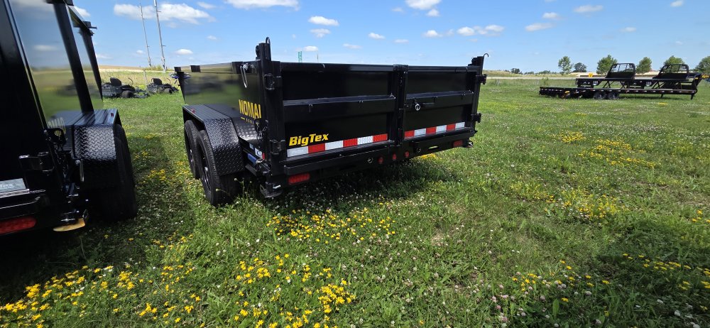 7'x14' Big Tex Trailers Dump 2'