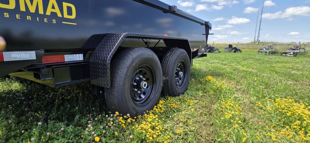 7'x14' Big Tex Trailers Dump 2'