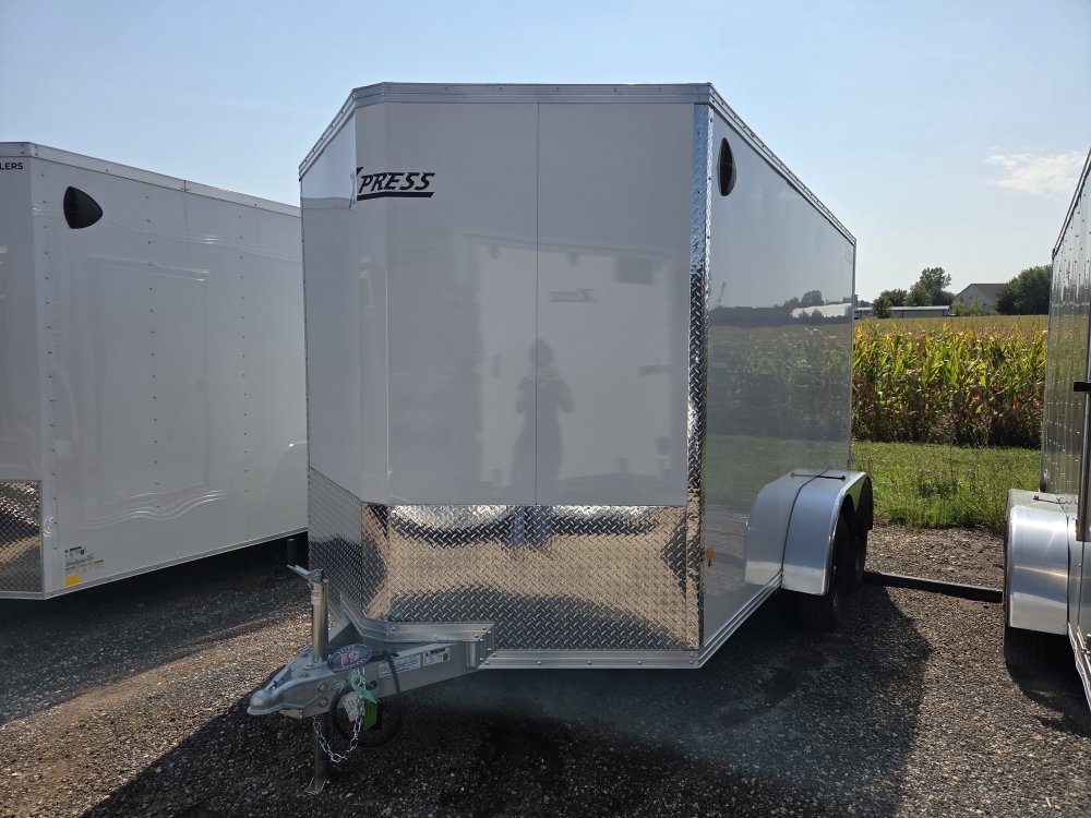 7'x12' Alcom Enclosed Cargo 7x12 Xpress 79"