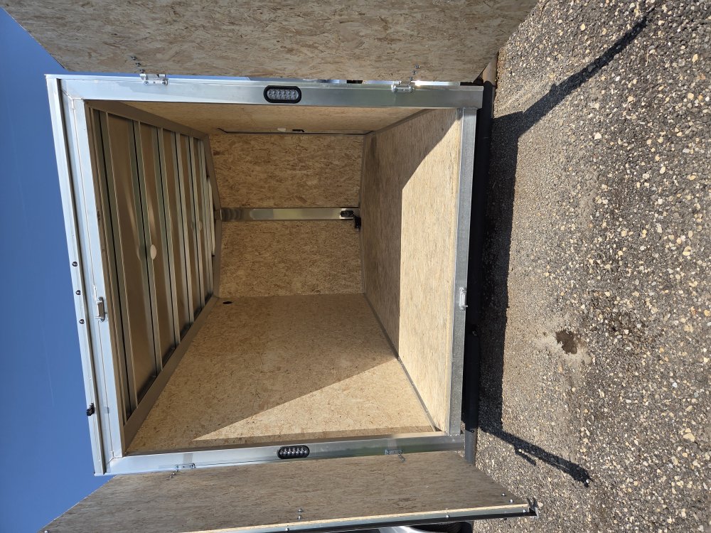 7'x12' Alcom Enclosed Cargo 7x12 Xpress 79"