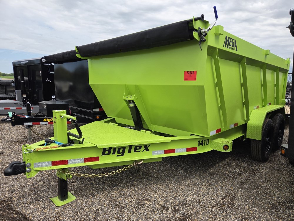 7'x14' Big Tex Dump 14TD-14 4'