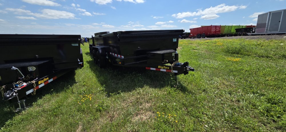 7'x14' Big Tex Trailers Dump 2'
