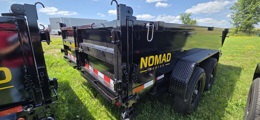 7'x14' Big Tex Trailers Dump 2'