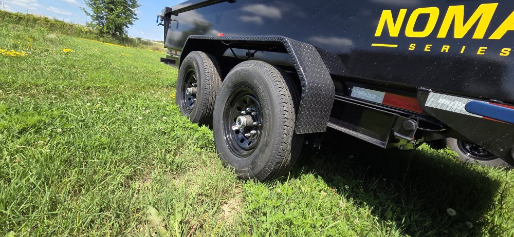 7'x14' Big Tex Trailers Dump 2'