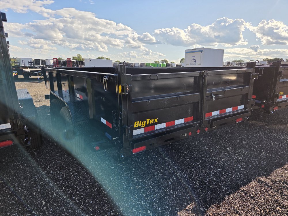 7'x16' Big Tex Trailers Dump 14LP-16 2'