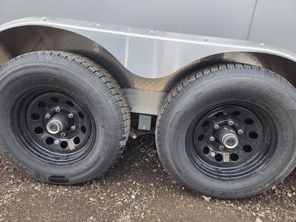 8.5'x16' Alcom Enclosed Contractor 79"