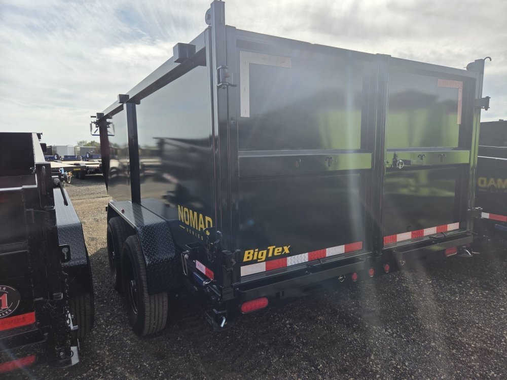 7'x14' Big Tex Trailers Dump 14LX-14C4A 4'