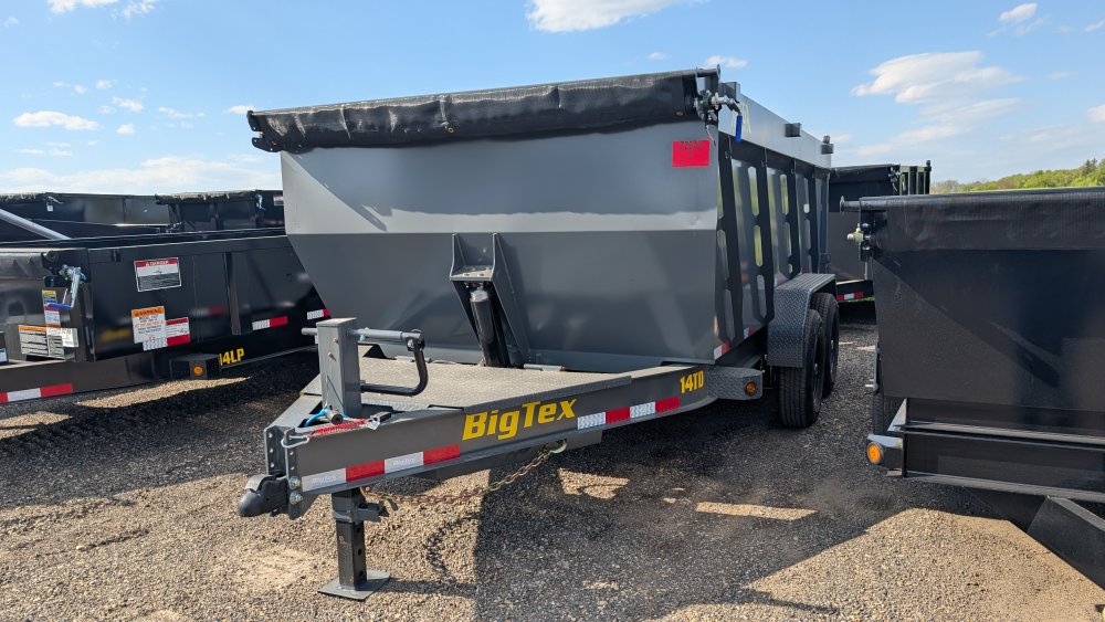 7'x14' Big Tex Dump 14TD-14 4'