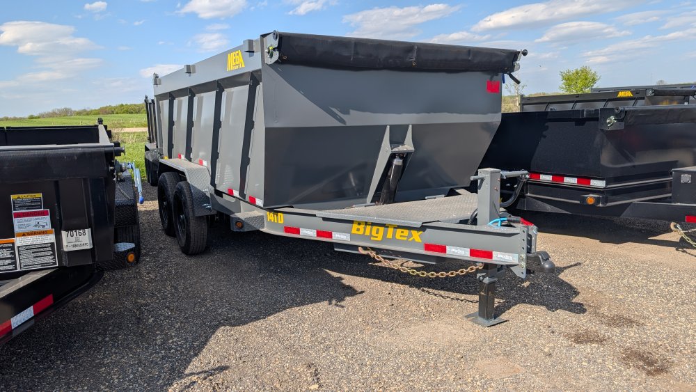 7'x14' Big Tex Dump 14TD-14 4'