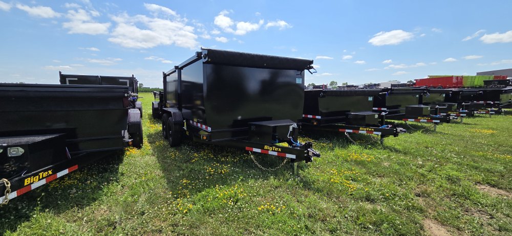 7'x14' Big Tex Trailers Dump 4'