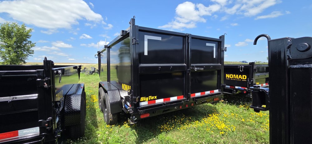 7'x14' Big Tex Trailers Dump 4'