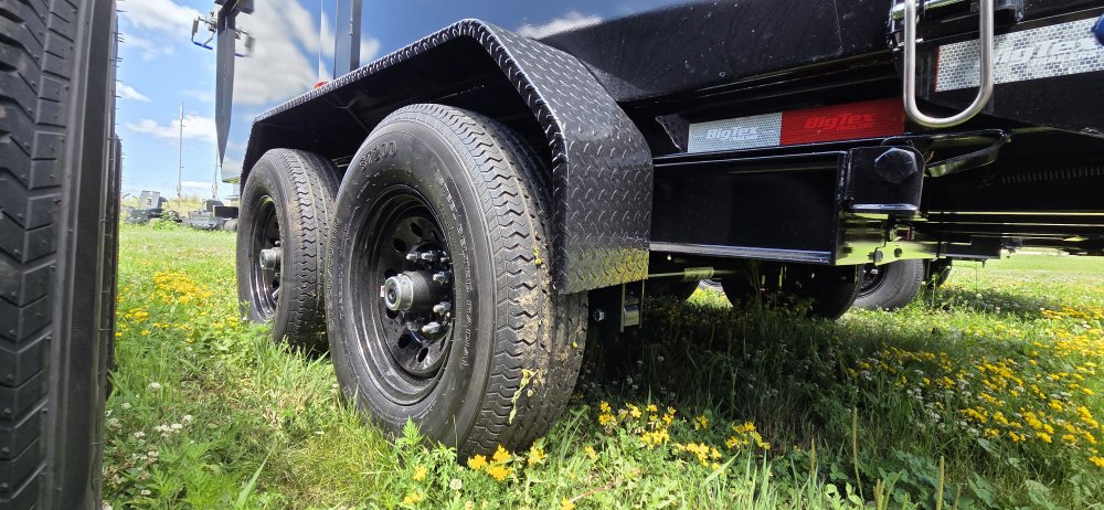 7'x14' Big Tex Trailers Dump 4'