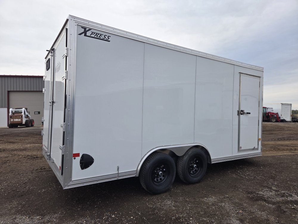 8.5'x16' Alcom Enclosed Enclosed Cargo 79"