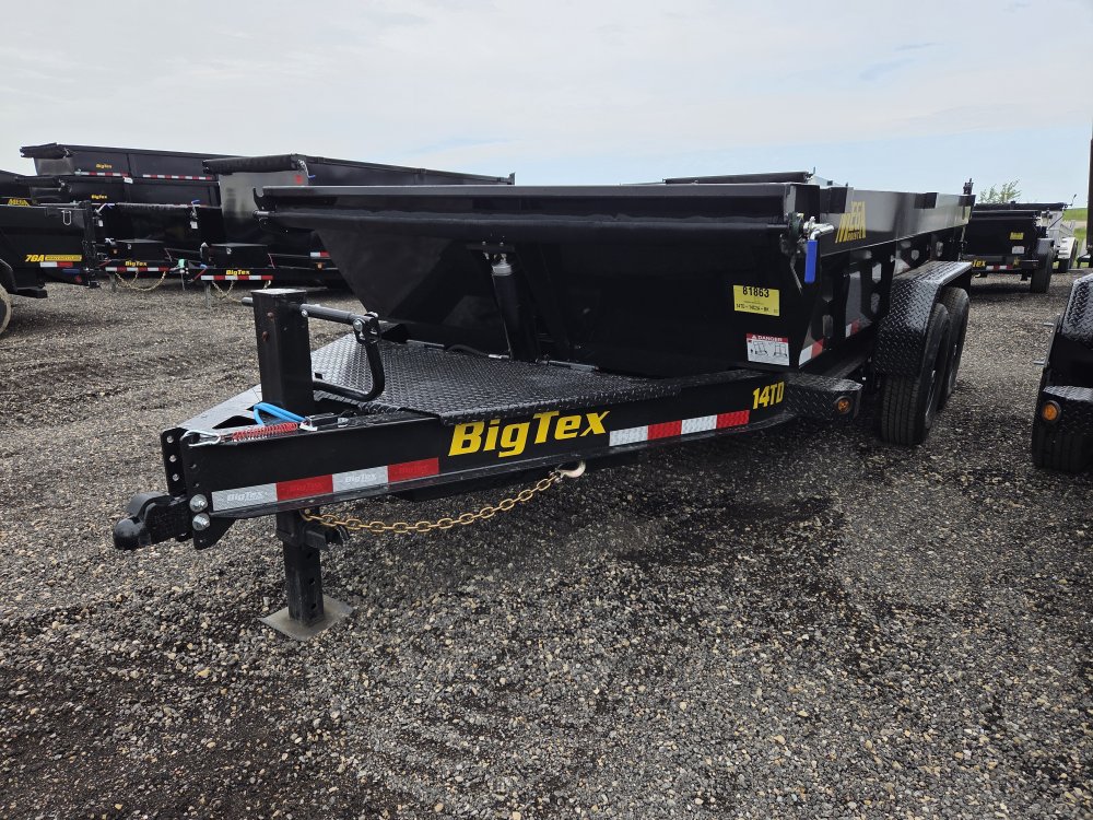7'x14' Big Tex Dump 14TD-14 2'