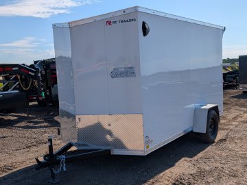 6'x12' RC Trailers Enclosed Cargo D612SA 78"