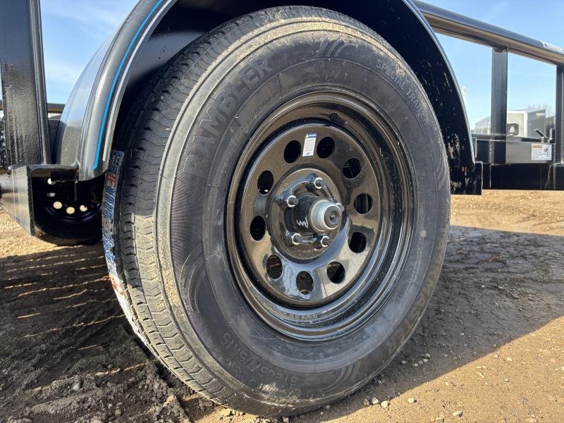 2025 Top Hat Trailers 7x12 Utility Trailer