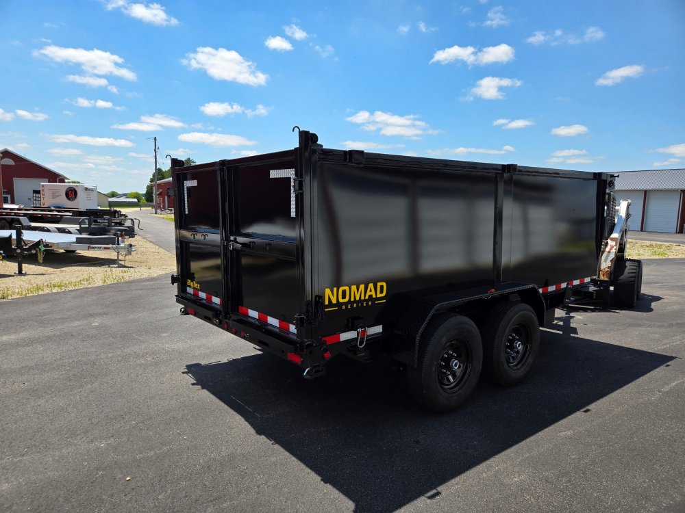 7'x14' Big Tex Trailers Dump 4'