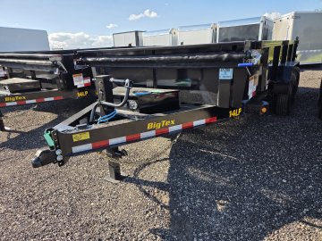 7'x16' Big Tex Trailers Dump 14LP-16 2'