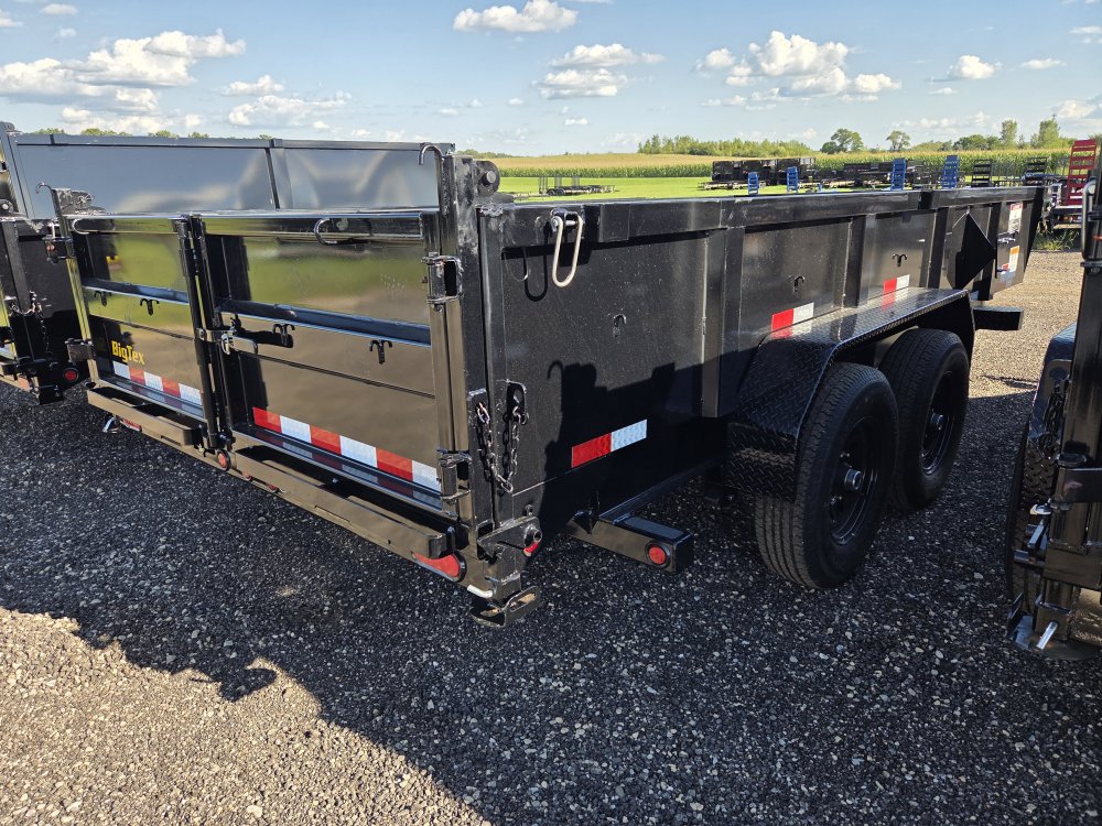 7'x16' Big Tex Trailers Dump 14LP-16 2'