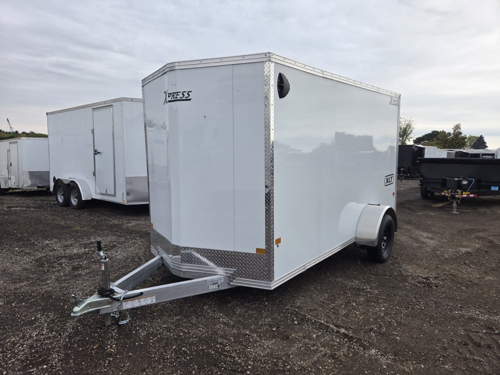 6'x12' Alcom Enclosed Cargo 79"
