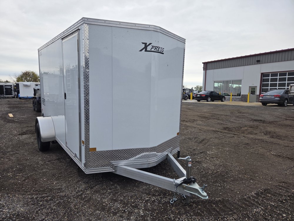 6'x12' Alcom Enclosed Cargo 79"