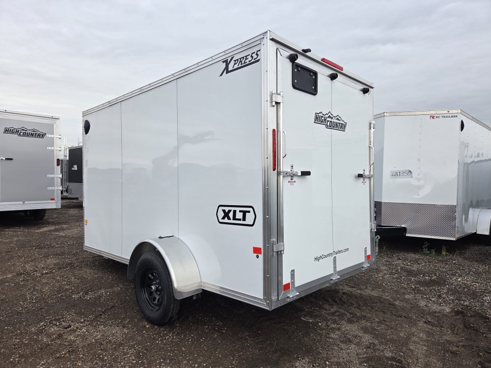 6'x12' Alcom Enclosed Cargo 79"