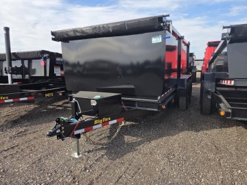 7'x14' Big Tex Trailers Dump 14LX-14C4A 4'