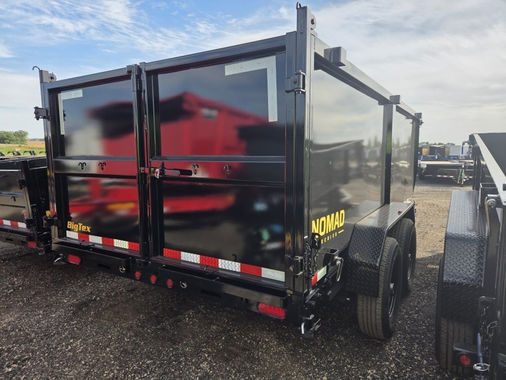 7'x14' Big Tex Trailers Dump 14LX-14C4A 4'
