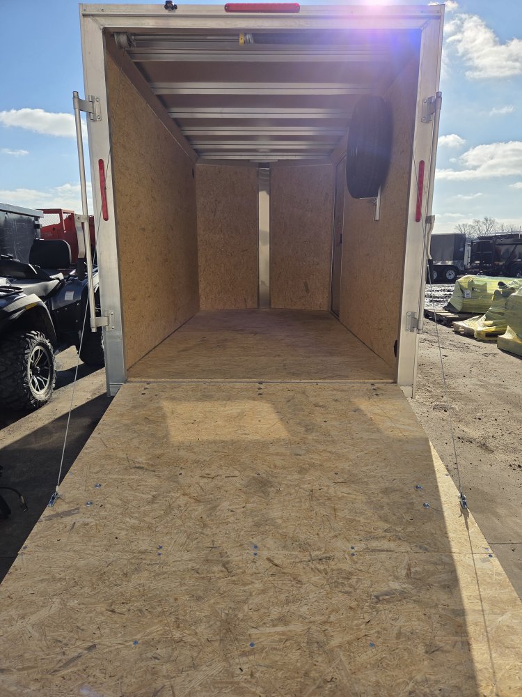 6'x12' Alcom Enclosed Cargo XPRESS6X12SA-XLT-P 76"