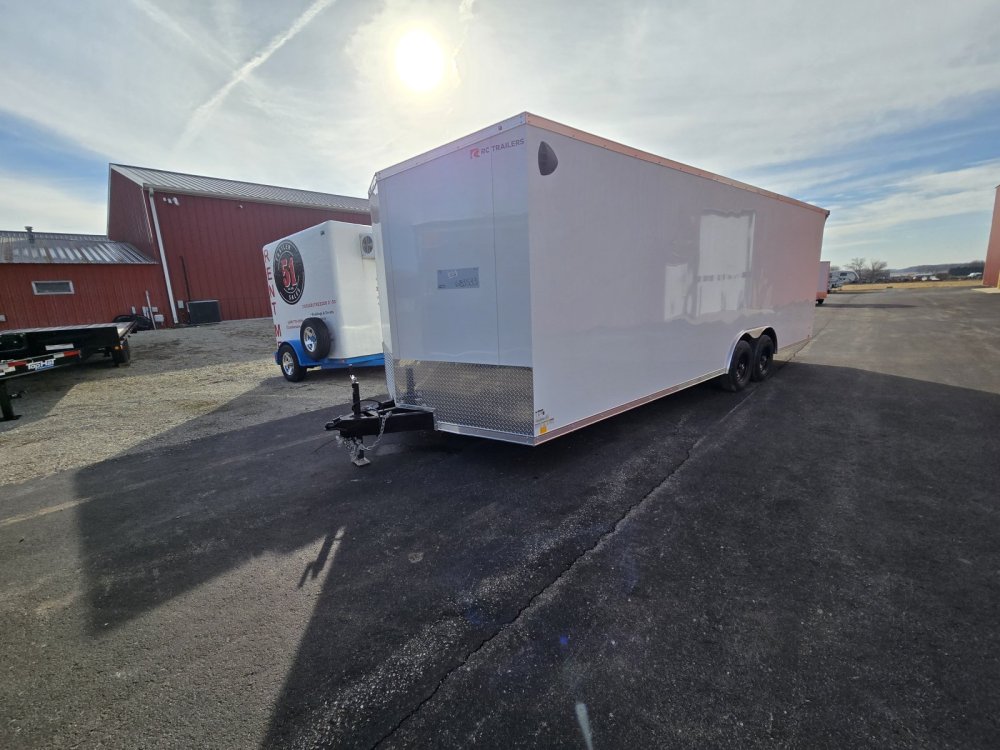 8.5'x24' RC Trailers Enclosed Cargo RDLX8524TA3 84"