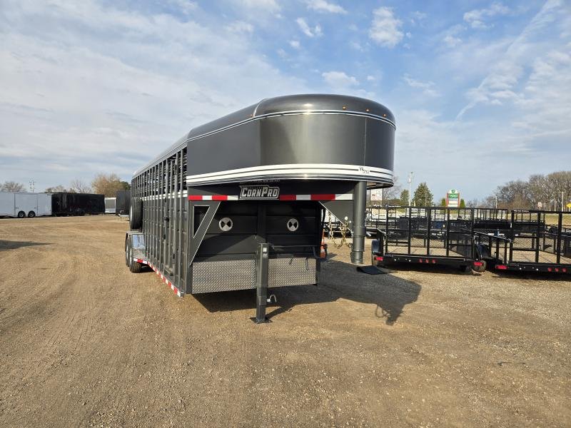 2025 CornPro SG-24 7H Livestock / Horse Trailer 7x24