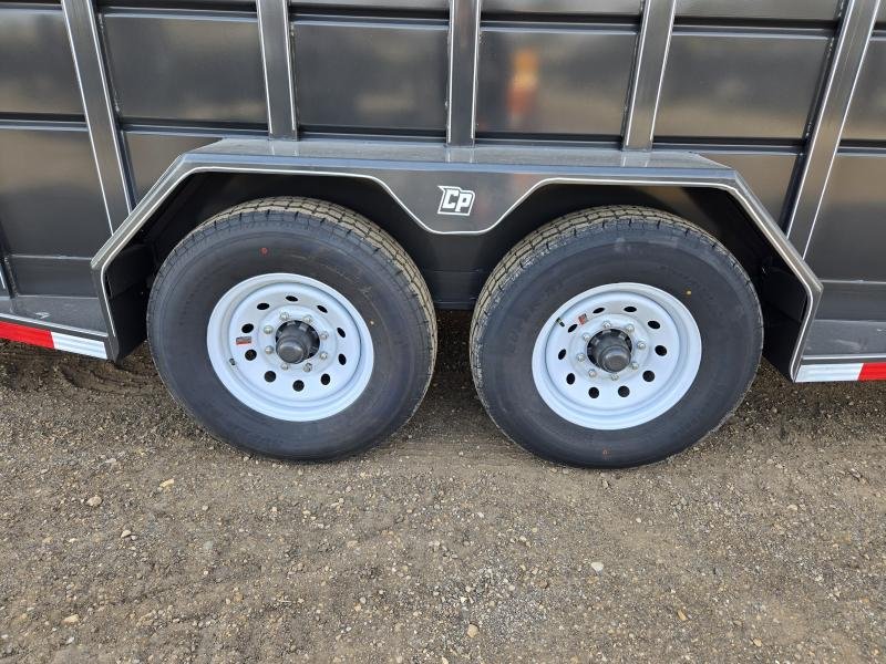 2025 CornPro SG-24 7H Livestock / Horse Trailer 7x24