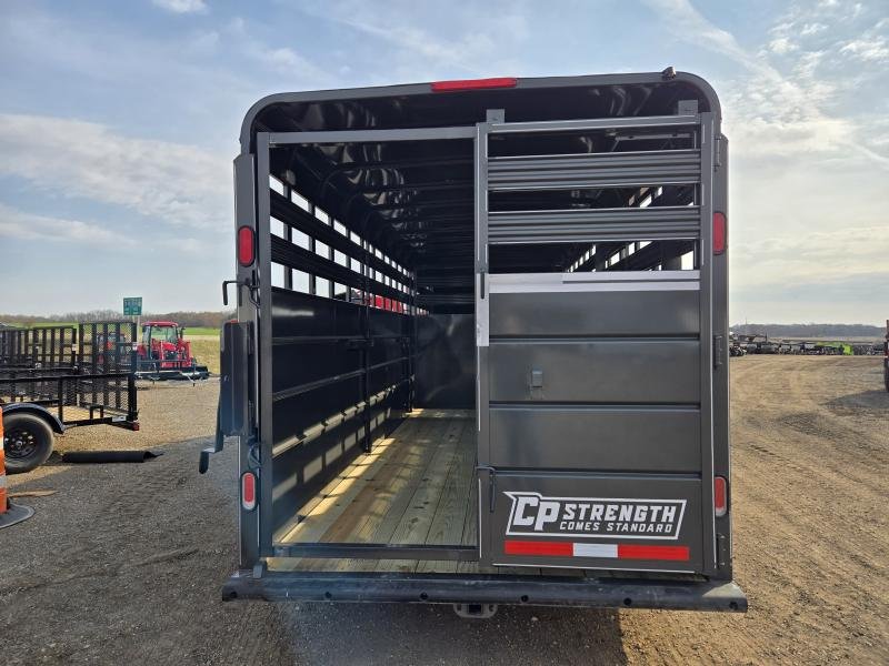 2025 CornPro SG-24 7H Livestock / Horse Trailer 7x24