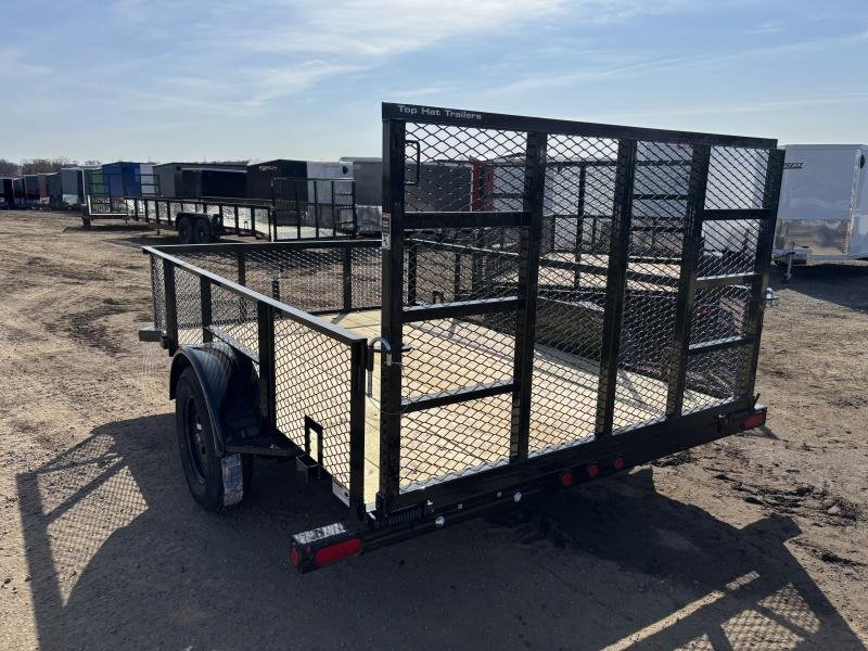 2025 Top Hat Trailers 7x10 Utility Trailer