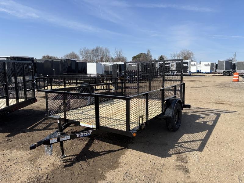 2025 Top Hat Trailers 7x10 Utility Trailer