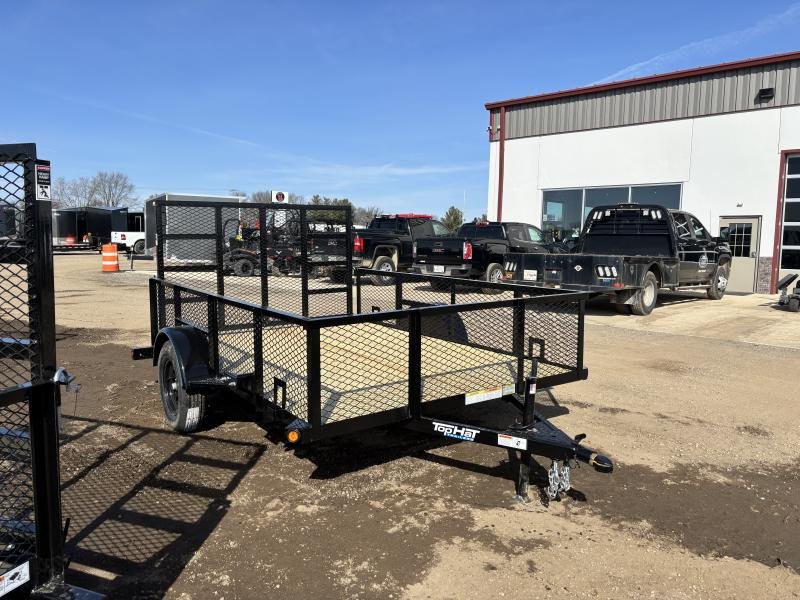 2025 Top Hat Trailers 7x10 Utility Trailer